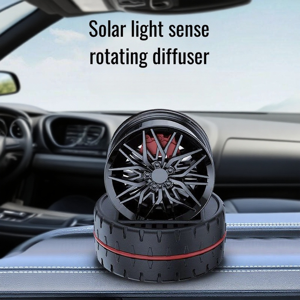 Automobile perfume solar aromatherapy rotary accessories