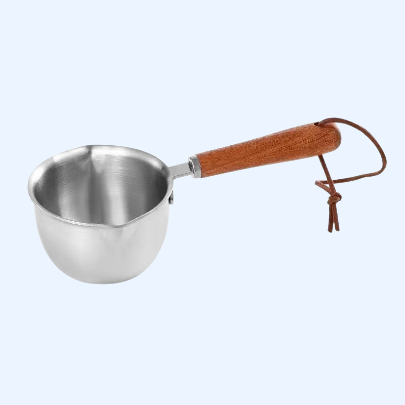 廚房熱油專用不銹鋼小鍋