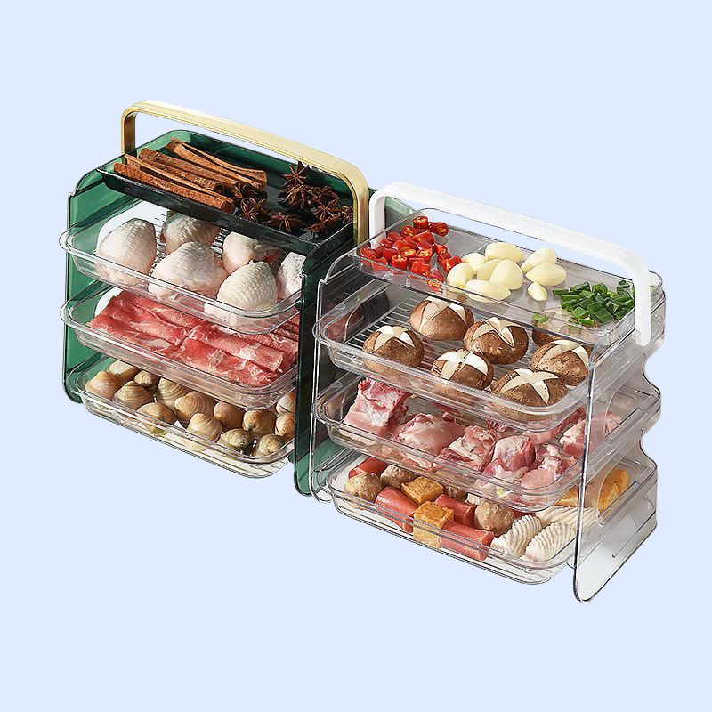 多機能キッチン仕分けプレート重ね収納盘