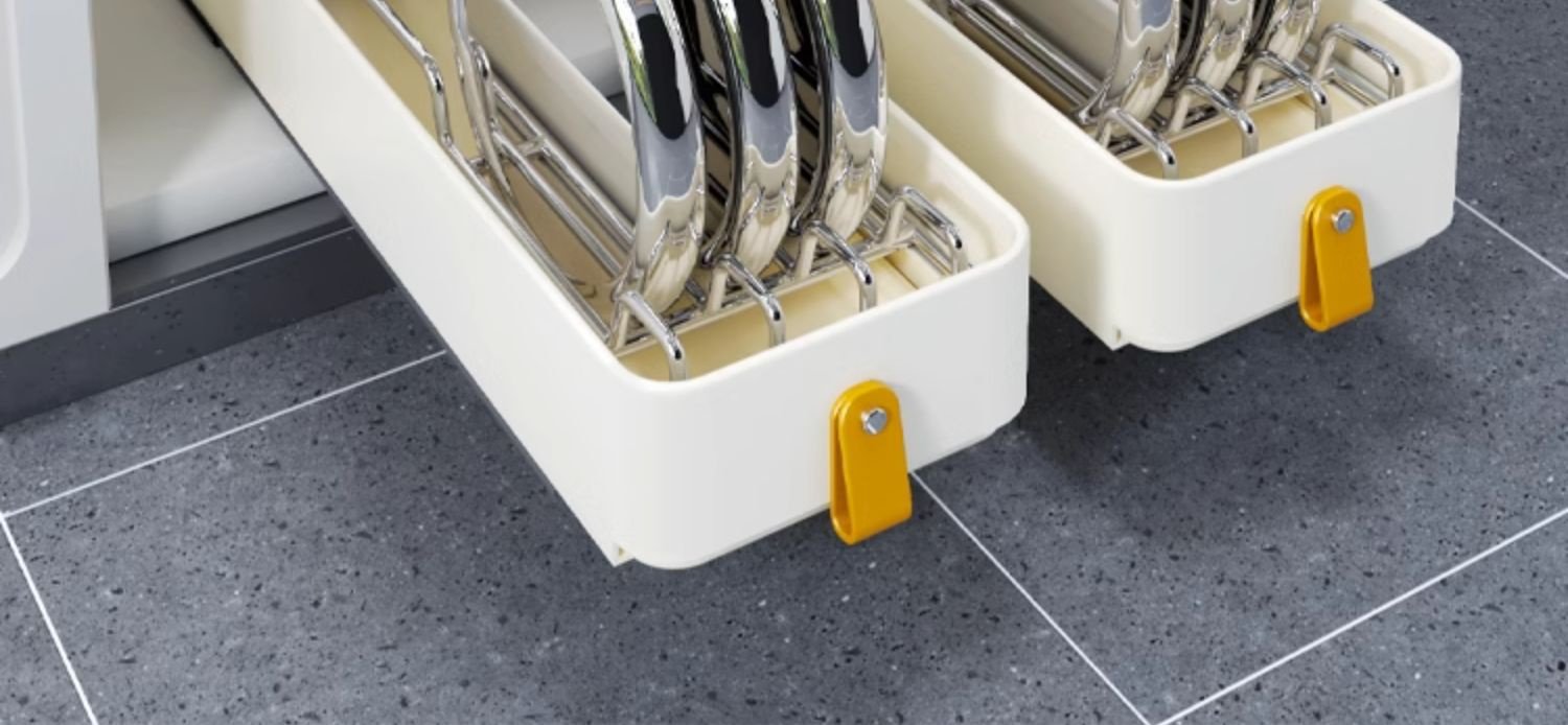 Estante para platos ahorra espacio