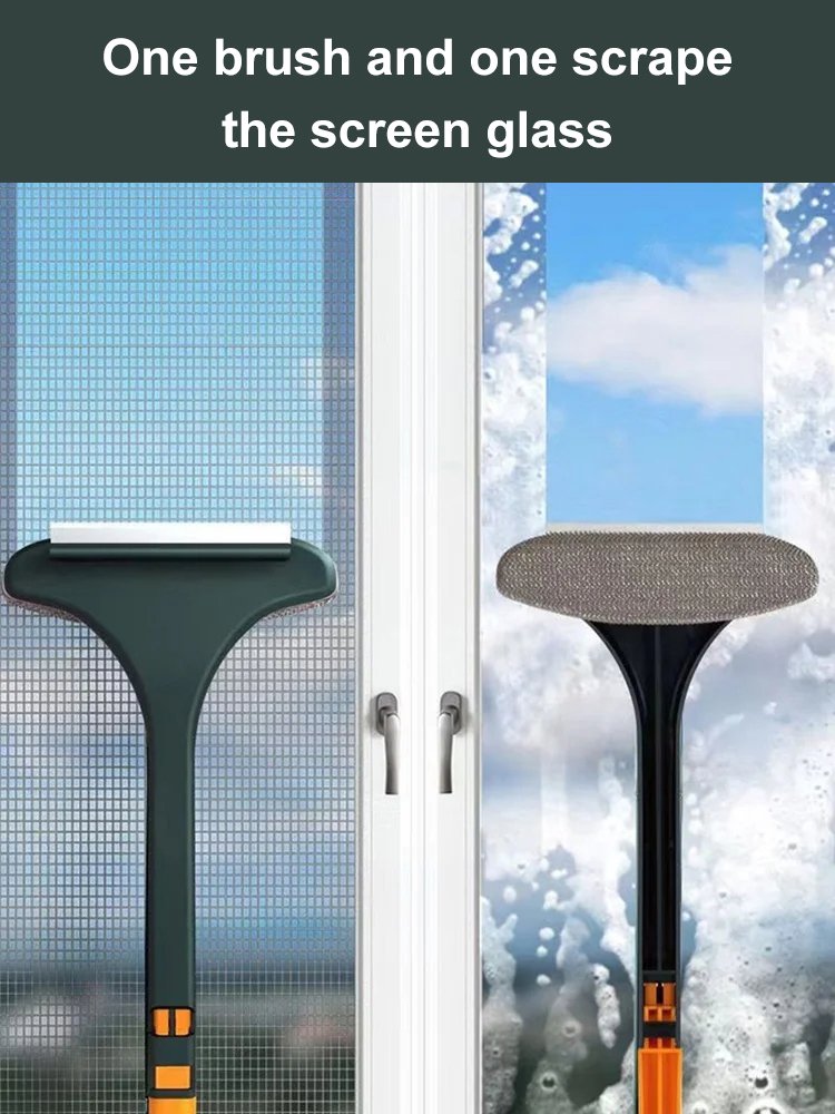 Multi-functional household 2-in-1 screen cleaning brush