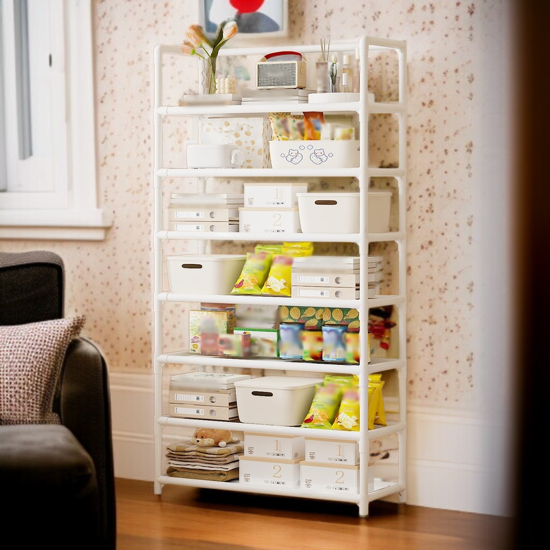 다용도 콤비 수납 선반 다층 홈 선반 실용 다층 수납 선반