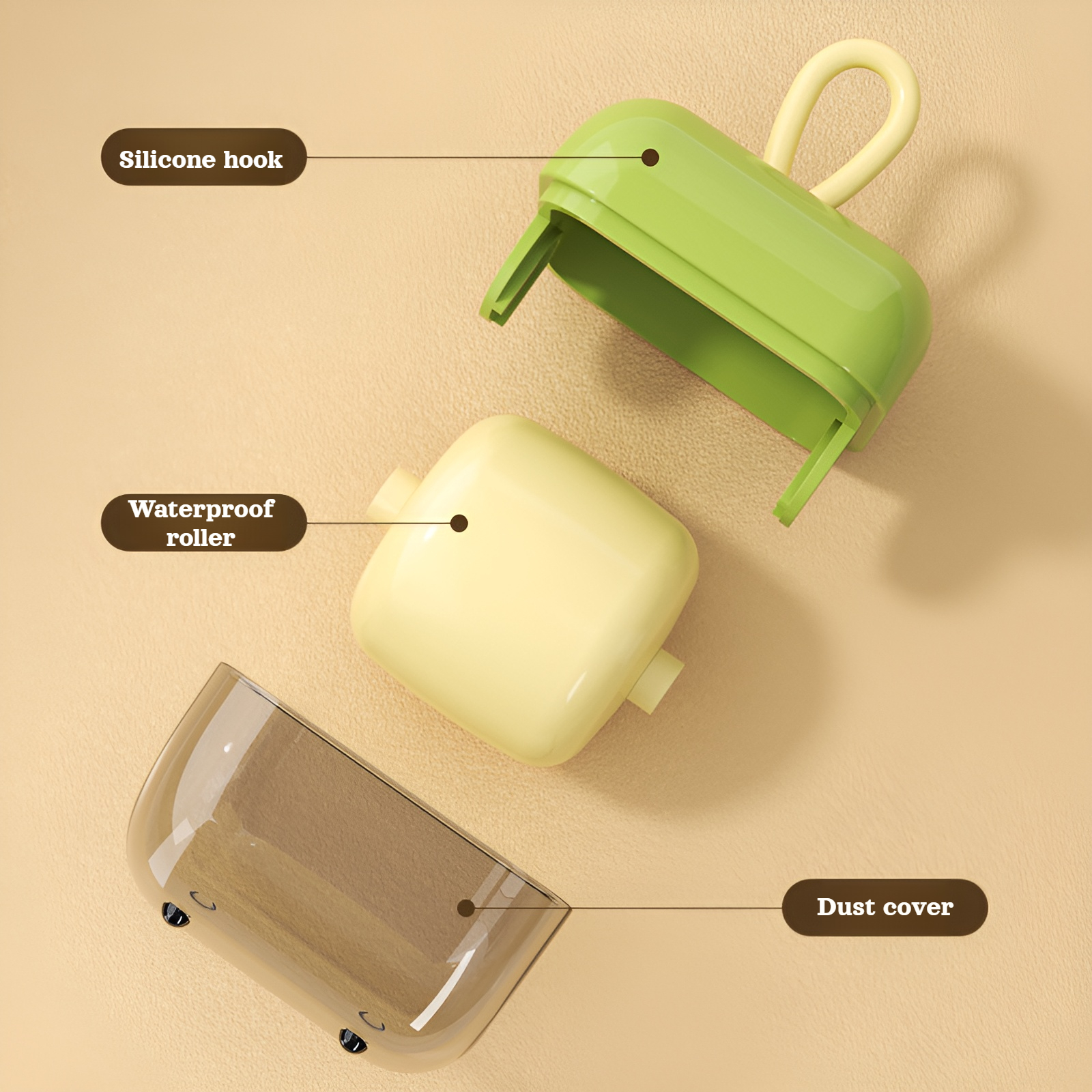 Hair remover roller washable household portable strong clothing hair remover pet dust cleaner