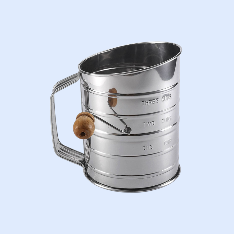 手回し式ステンレススクリーン