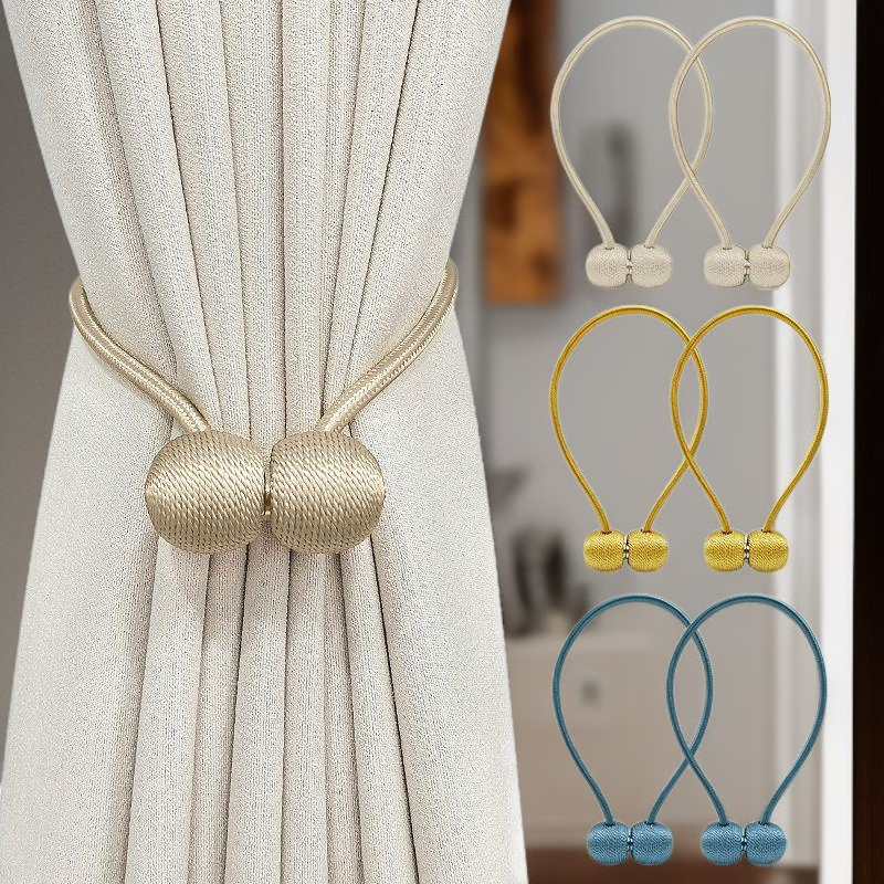 거실과 침실 수납용 로프 타이