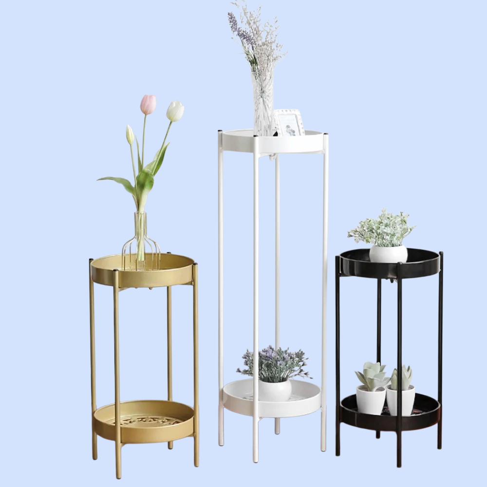 ステンレス二重花棚