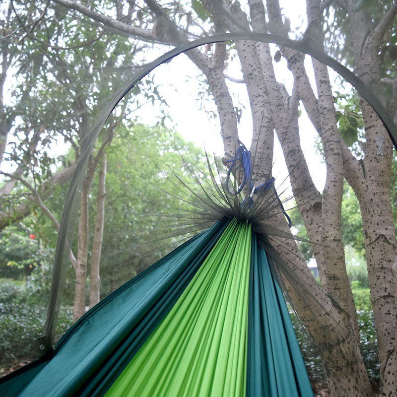 アウトドア用蚊帳付きハンモック