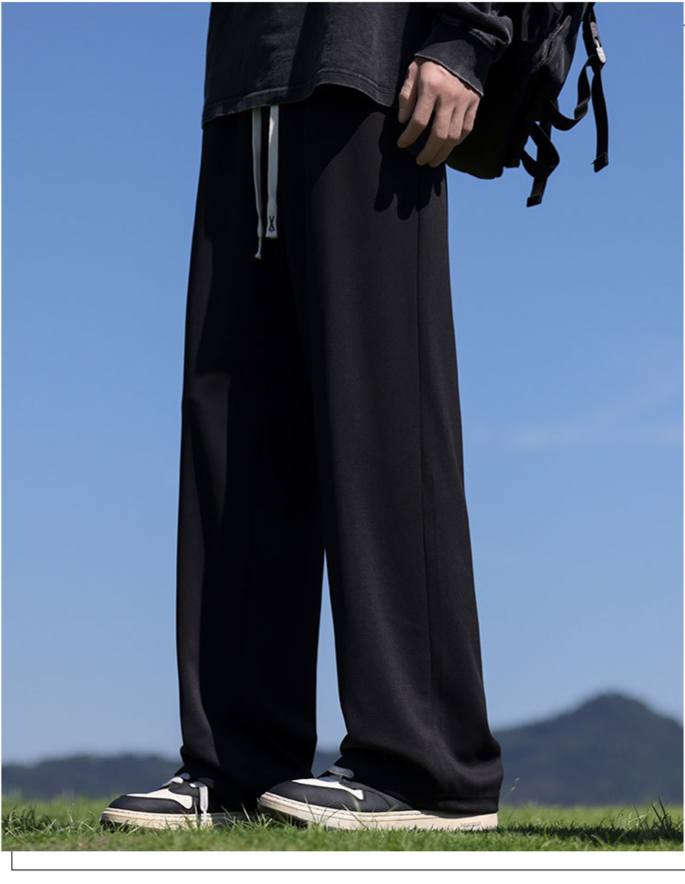 Pantalones holgados de moda para mujer en estilo casual