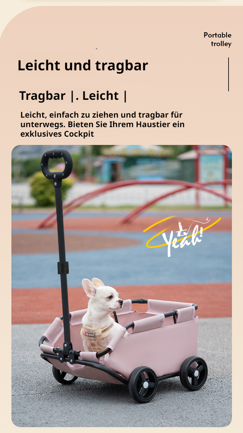 Komfortabler Teddy-Baby-Kinderwagen für Reisen