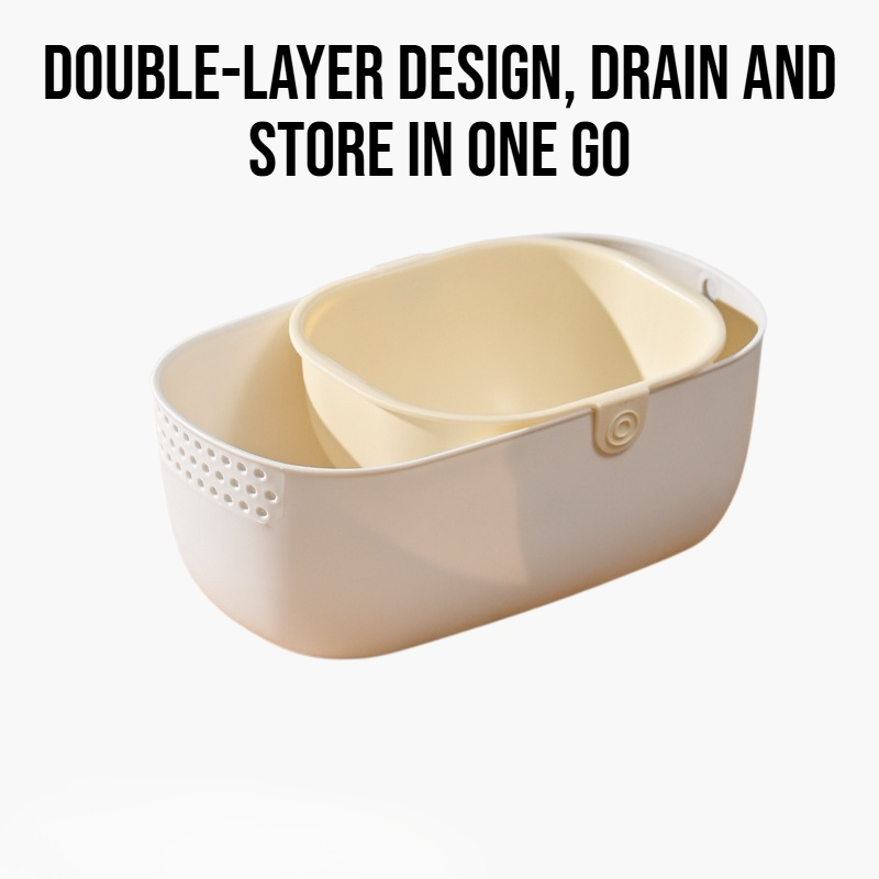 Multifunctional drain basket