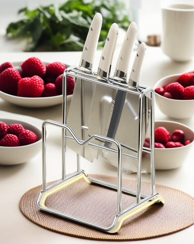 식칼 안전 보관 기능 강조 이미지