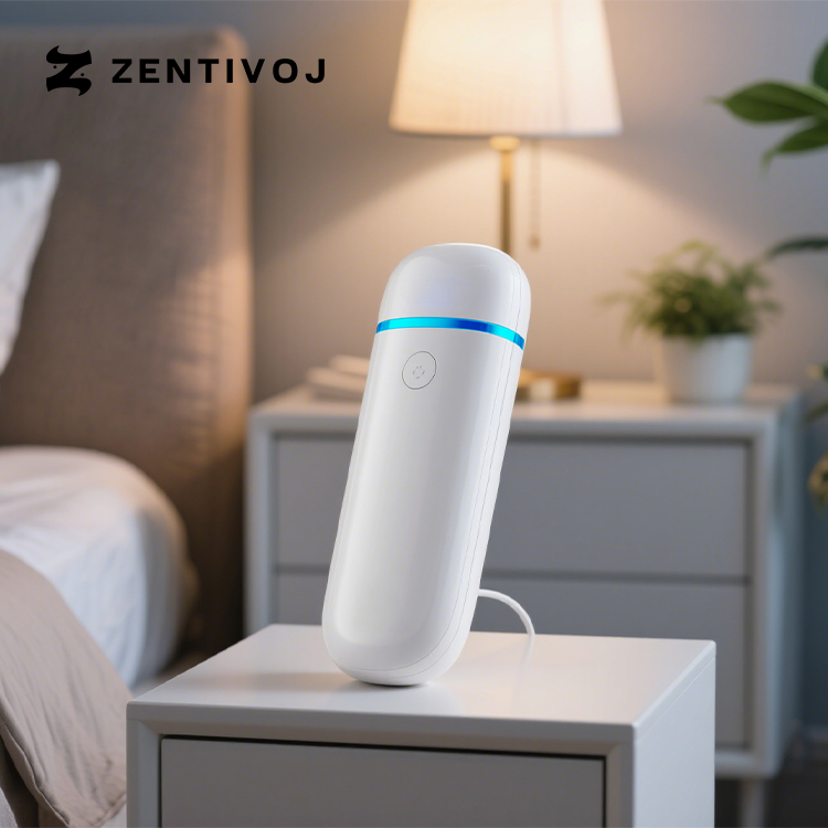 便攜電動除毛儀使用示意圖