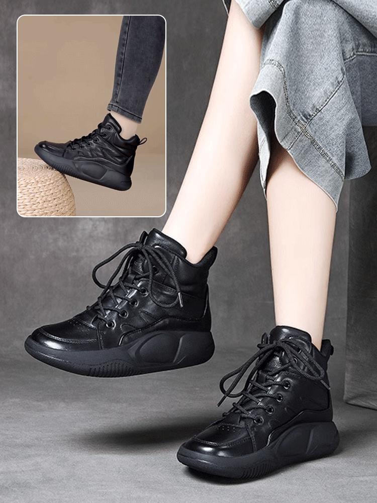 Grube buty Martin z łączeniem i ociepleniem