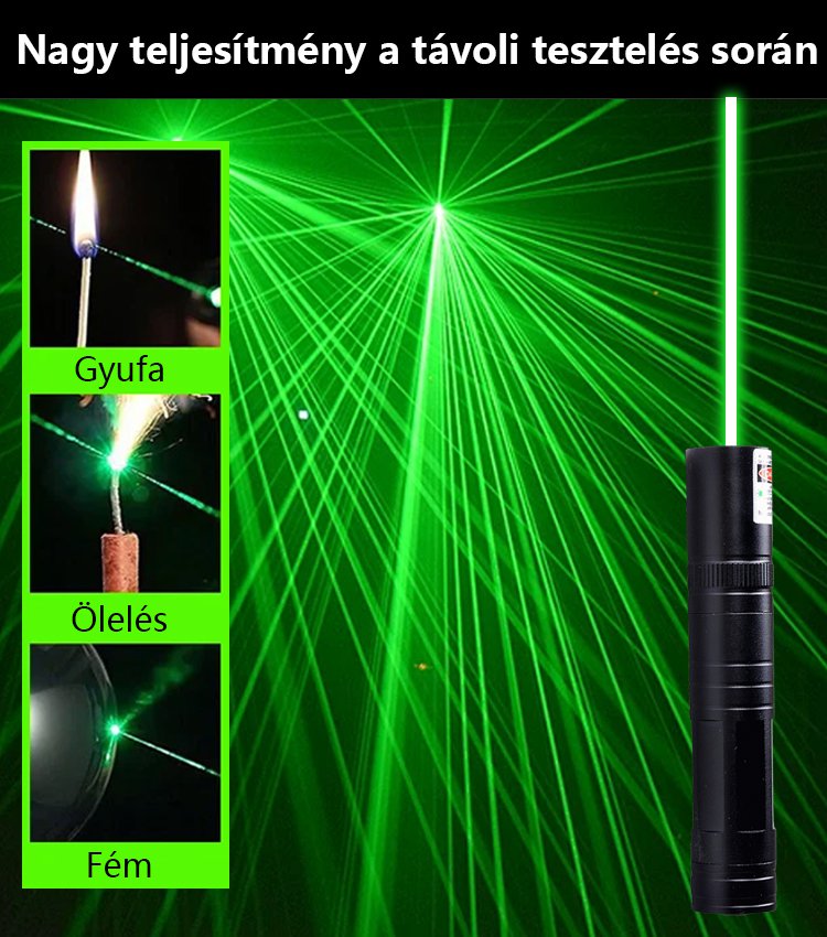 Egypontos piros és zöld lézerfény