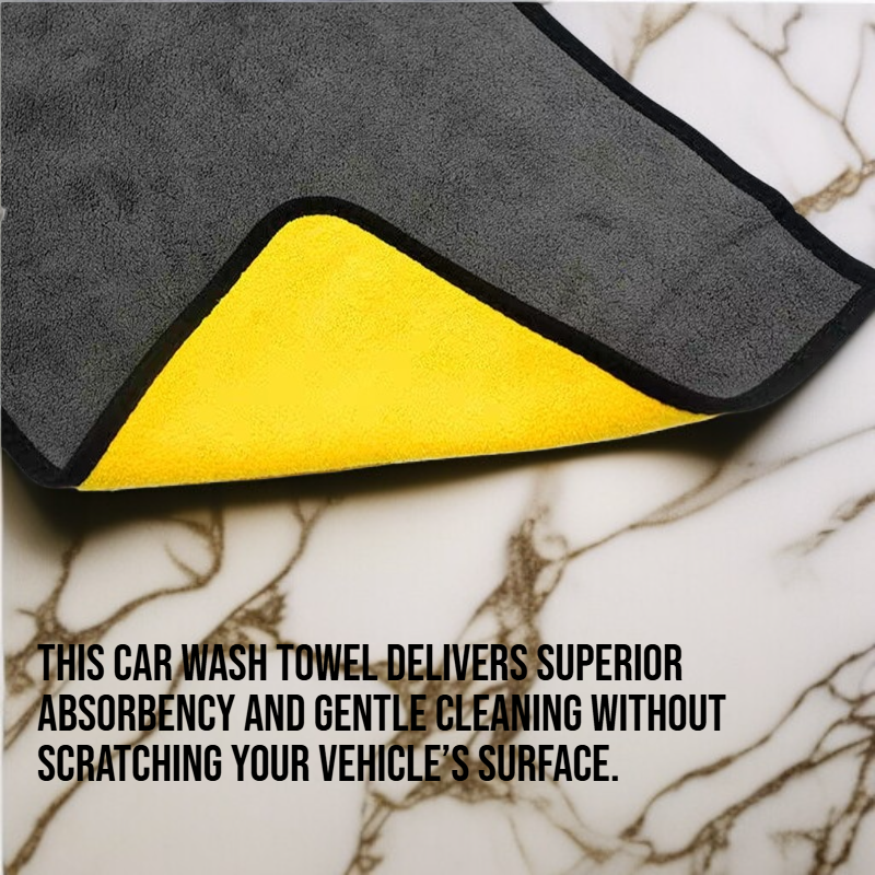 Thickened car wash towel