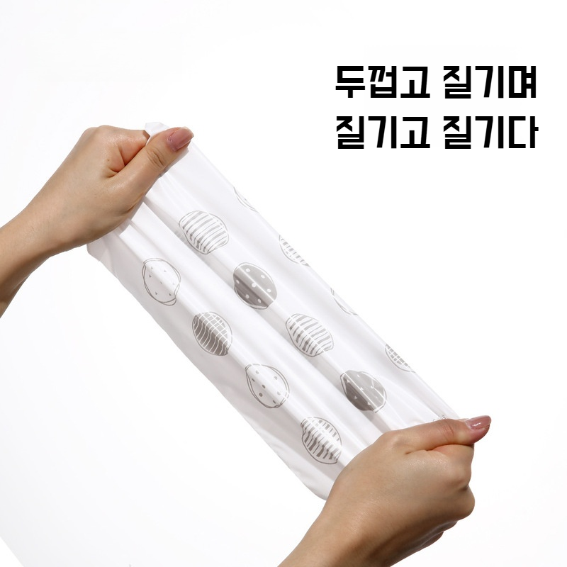 책상 청소봉투 다용도 책상 옆 부착식 일회용 청소봉투 가정용 차량용 기숙사용 쓰레기봉투