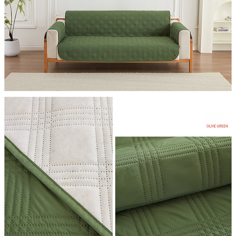 ペットソファークッション リビングルーム用フルカバーソファカバー 背もたれソファクッションカバー