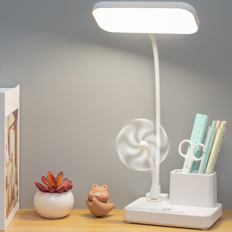 Desk lamp and power bank two-in-one