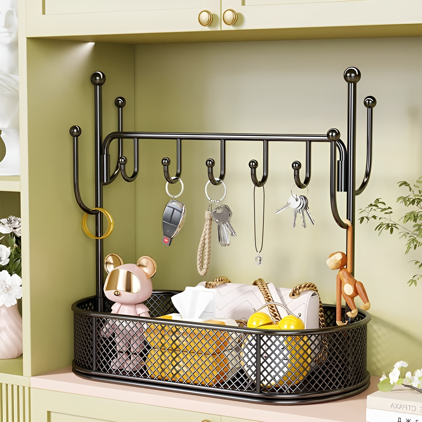 Schlüsselaufbewahrung Veranda Ornamente Eingang Schuhschrank dekorative Rack Home gute Dinge Zimmer 