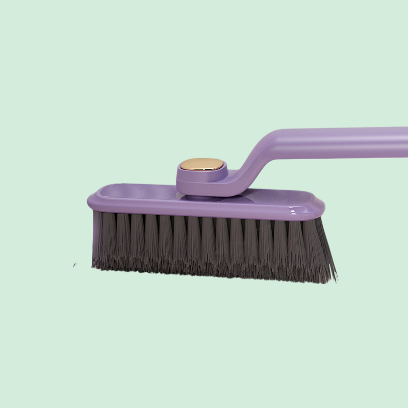 Rotating multi-purpose crevice cleaning brush