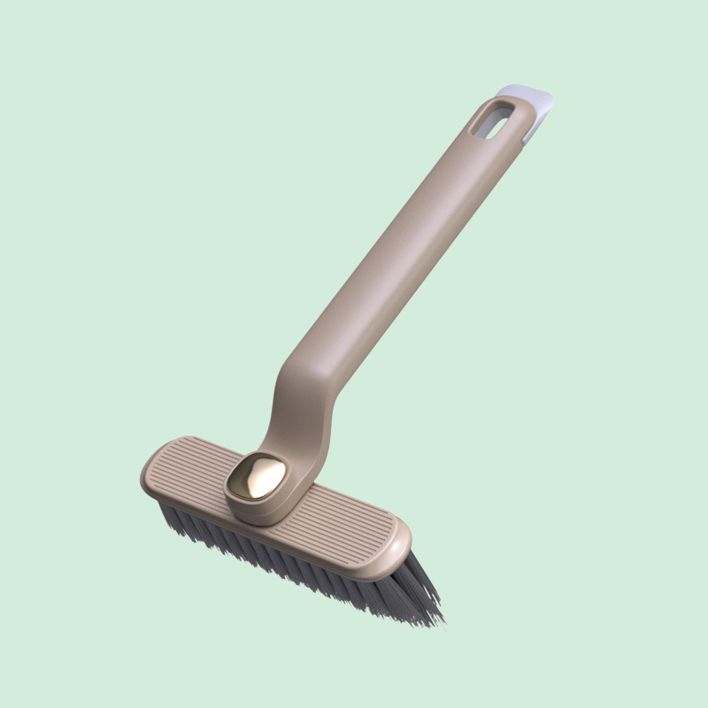 Rotating multi-purpose crevice cleaning brush