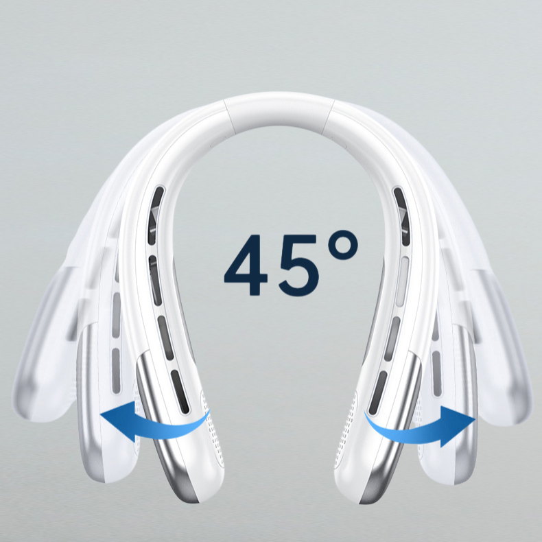 軽量無葉強力首掛けファン