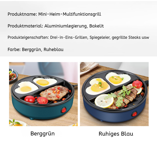 Praktischer multifunktionaler Grill im Einsatz