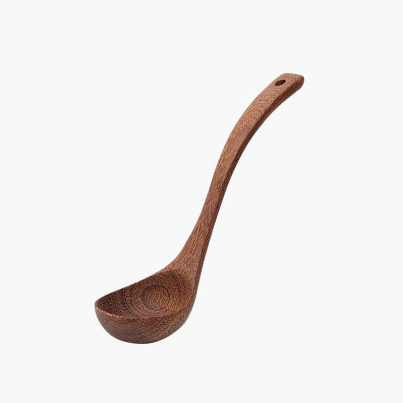 Household wooden shovel