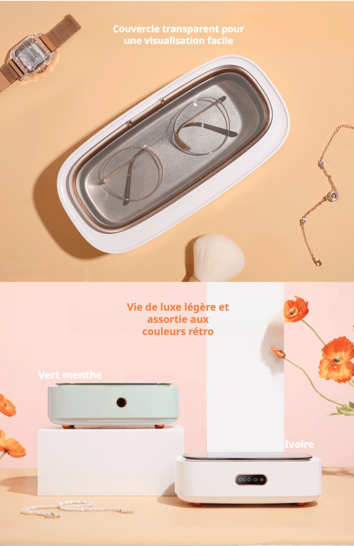 Nettoyeur mini pour accessoires dentaires