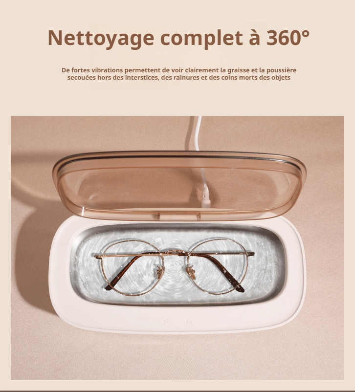 Nettoyeur compact pour appareils dentaires