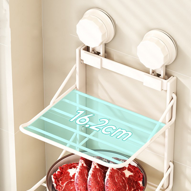 キッチン吸盤野菜棚