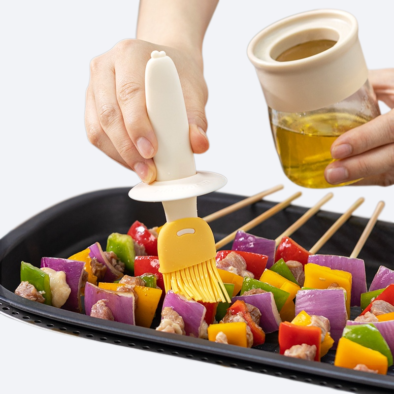 家庭用耐高温シリカゲルブラシボトル