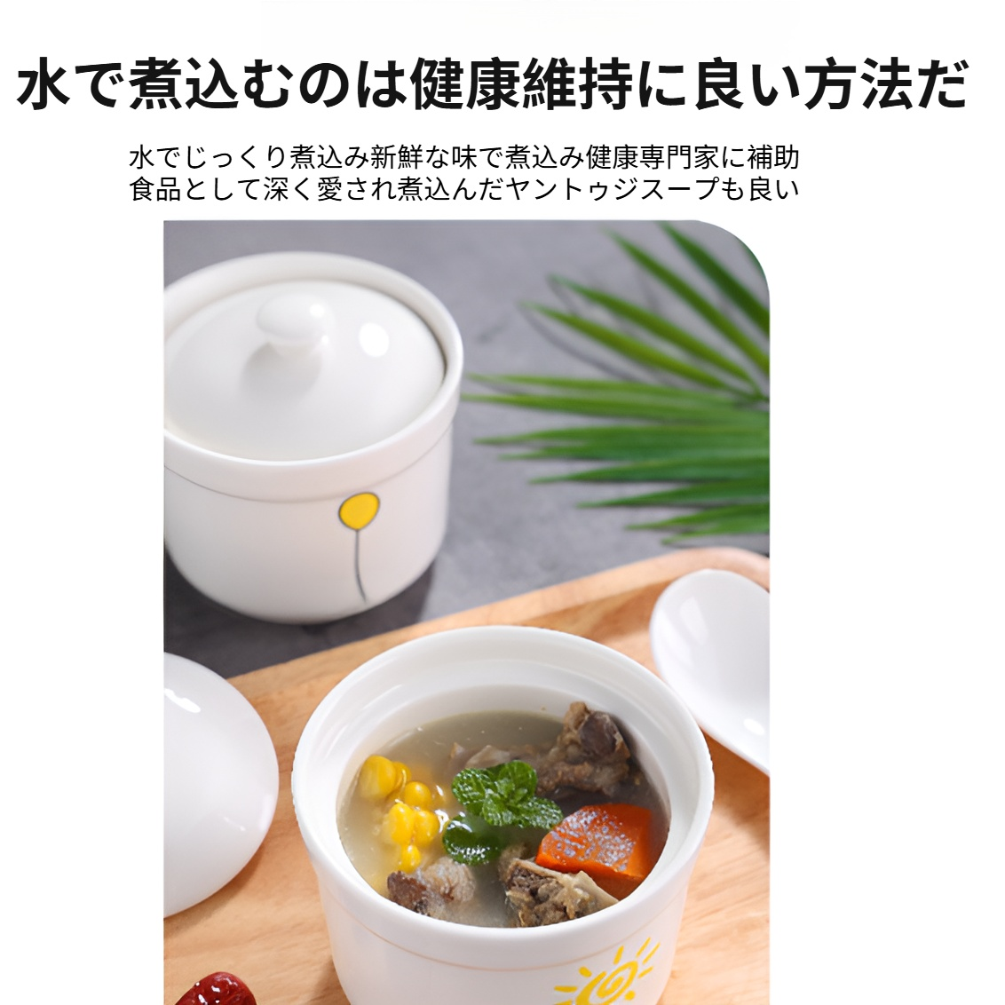 蓋付きセラミックシチュー鍋、防水シチュー鍋、ミニ蒸し卵鍋、一人用ツバメの巣トニックシチュー鍋