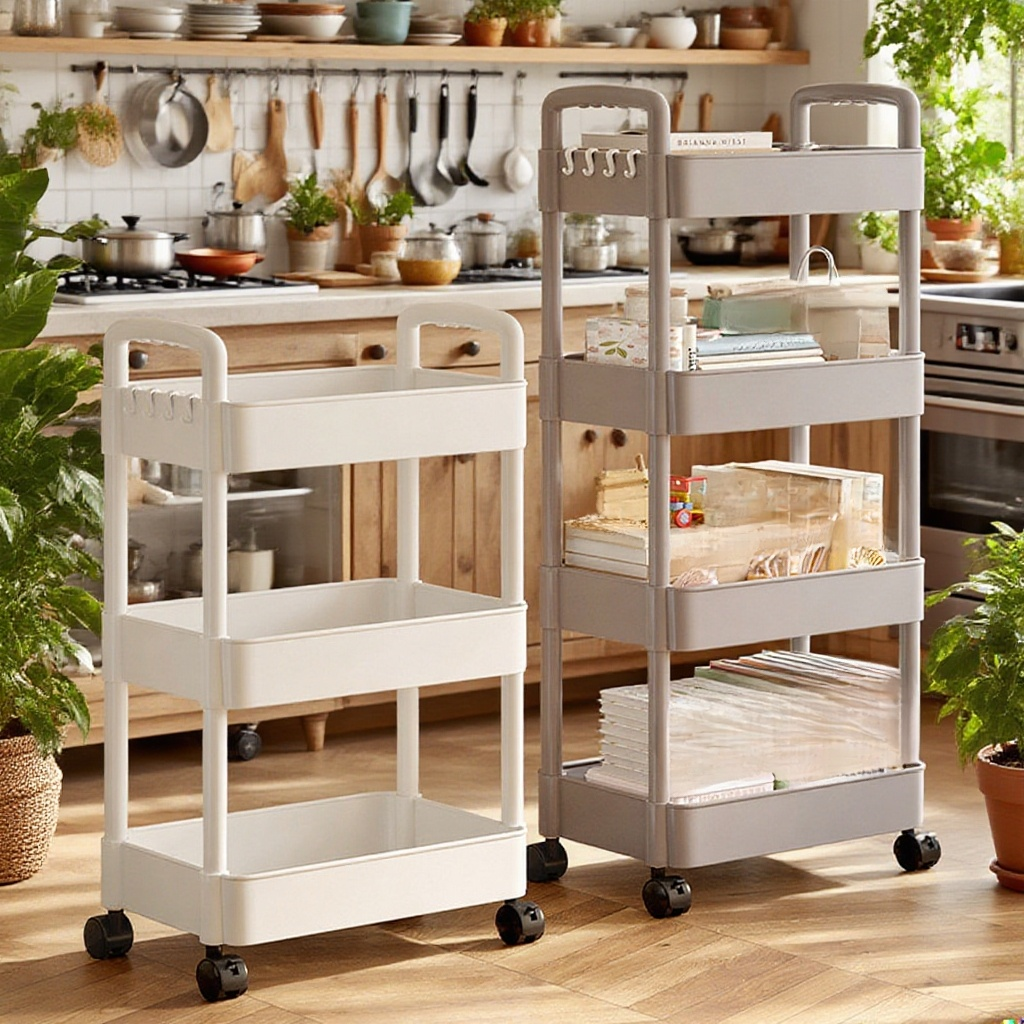 주방 카트 수납 선반