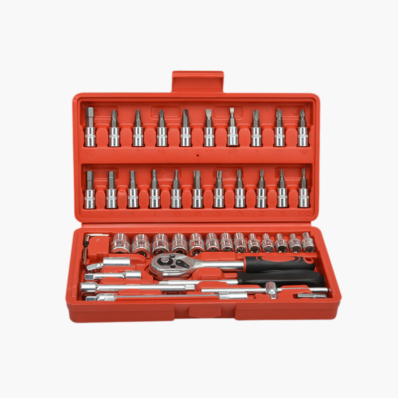 46ピースの自動車修理セット