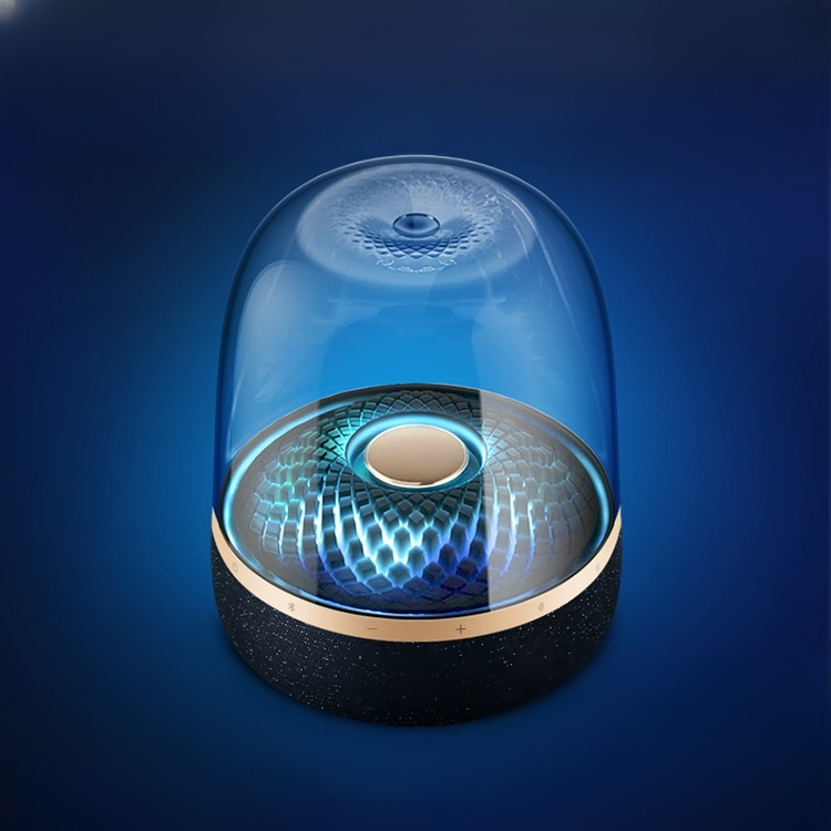 New Colored Glass Light Bluetooth Speaker