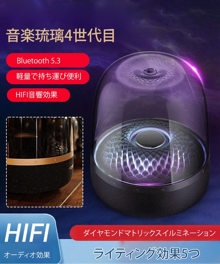 デスクトップステレオスピーカー