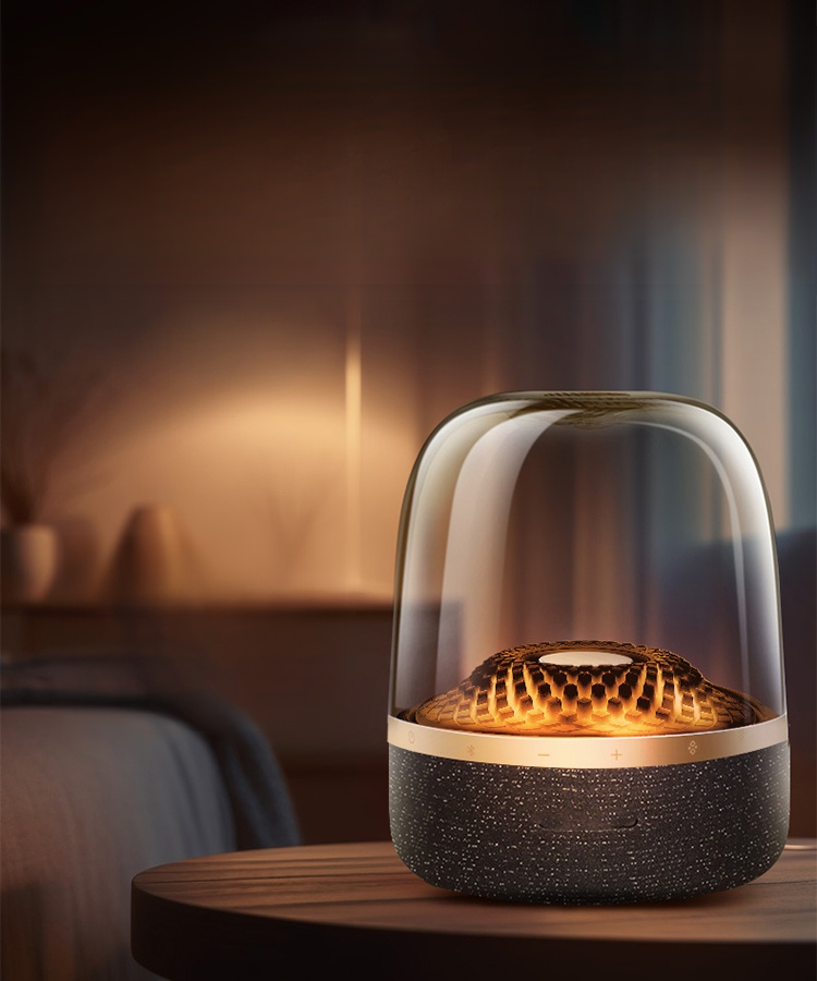 Glas Bunte Licht Bluetooth Lautsprecher