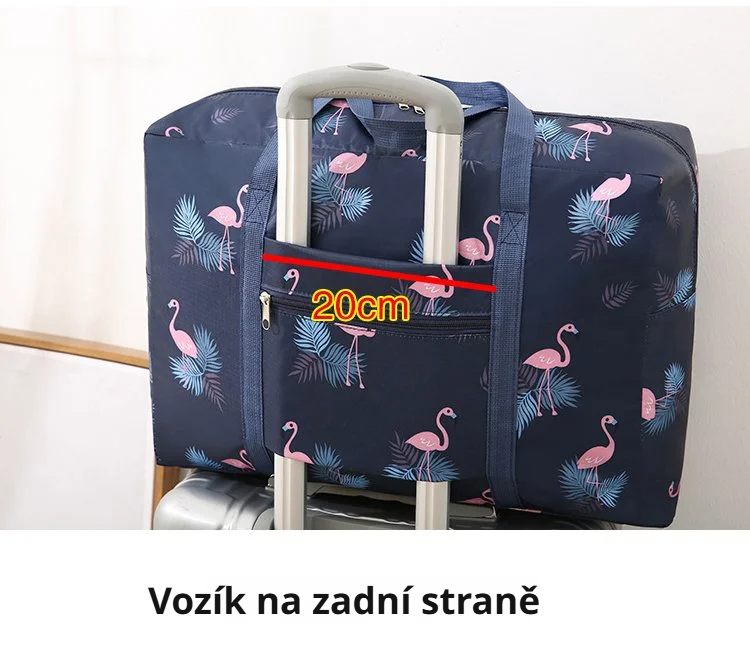 Lehká a snadno přenosná skládací taška