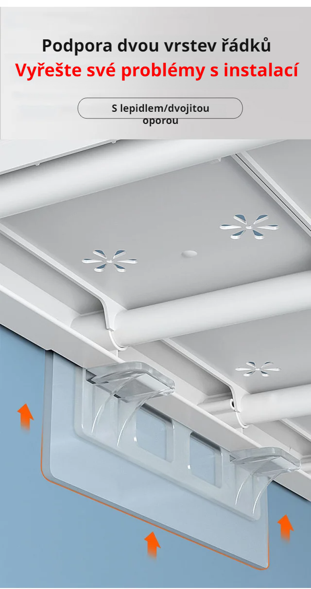 Nastavitelný držák police pro skříň