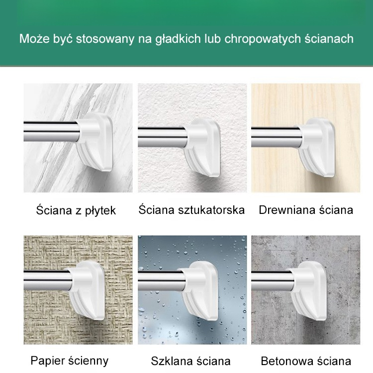 [Gorąca sprzedaż ponad 20000 sztuk] Rozciągany wieszak na pranie bez wiercenia