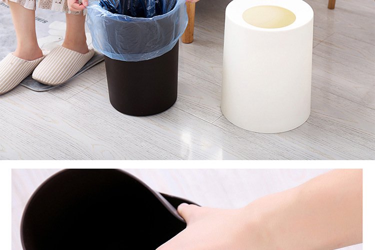 ナチュラルデザインのペーパーバスケット