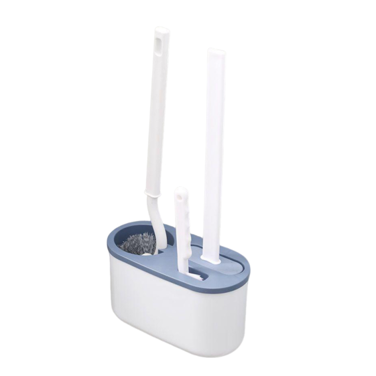 Nástěnný domácí kartáč na toaletu, kartáč na WC