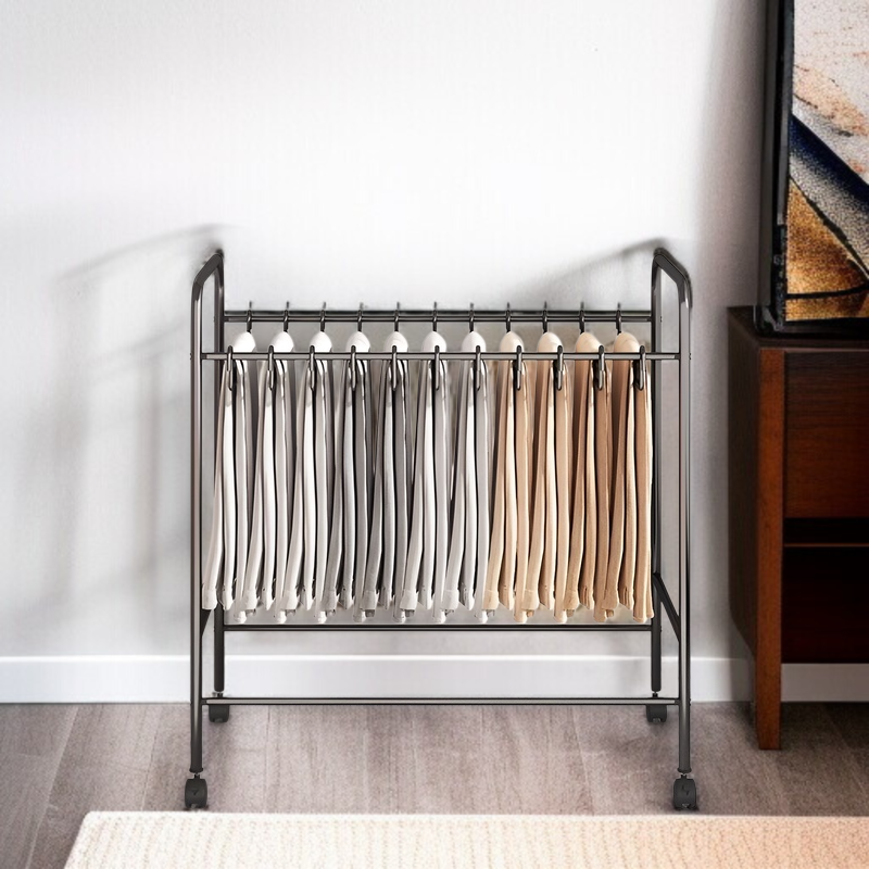 이동식 옷장 바지 스커트 선반 설치 사례