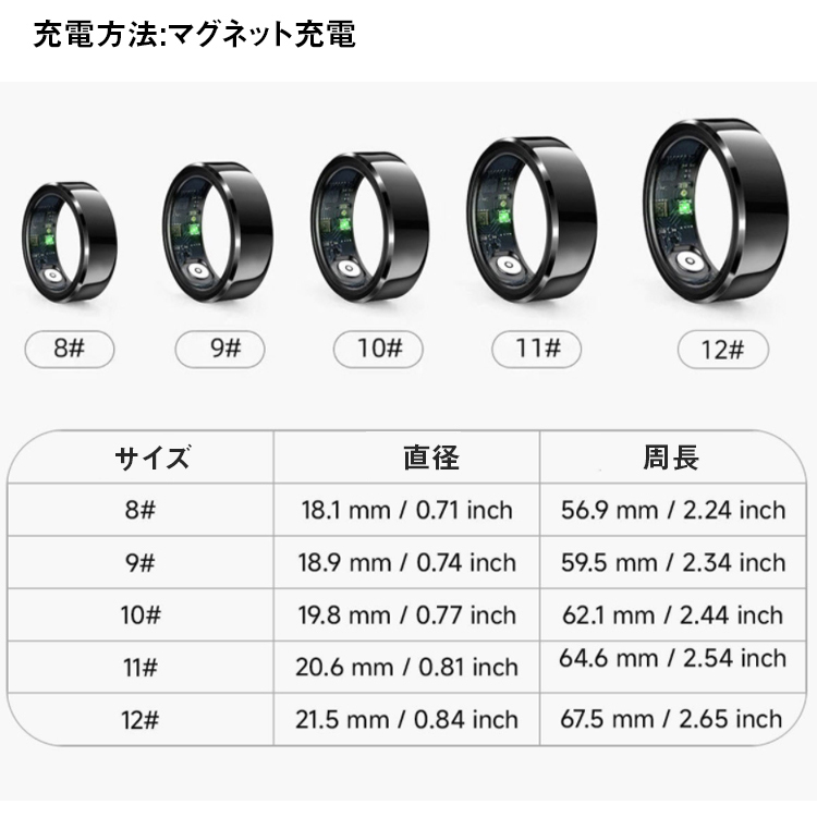 健康管理スマートリング