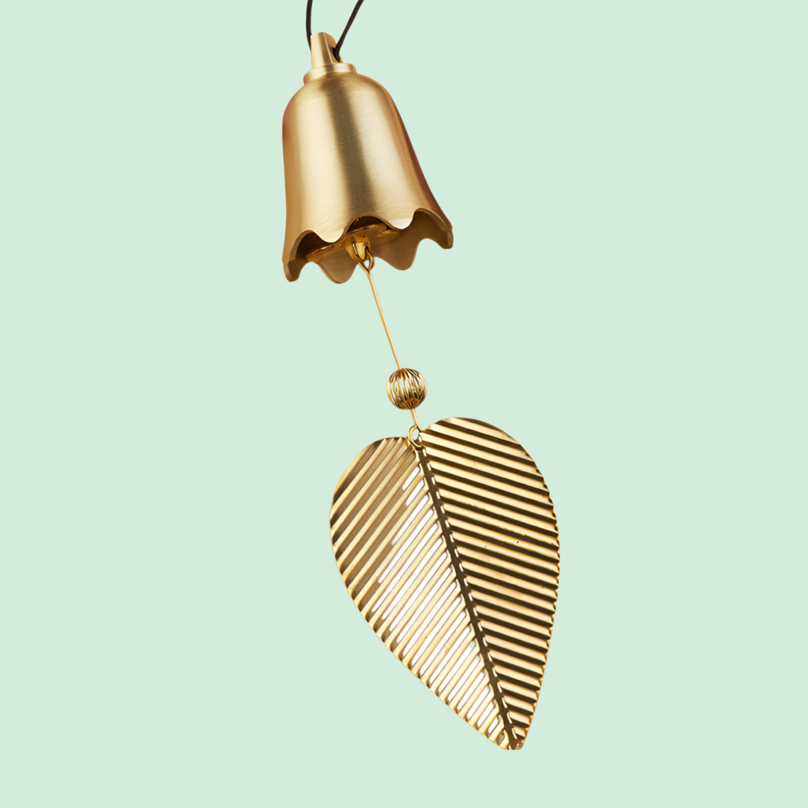 창의적인 순동 풍경 및 종 장식