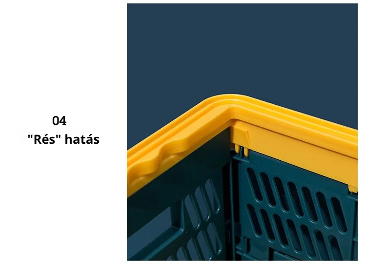 Egyszerűen szállítható tároló bevásárlókosár