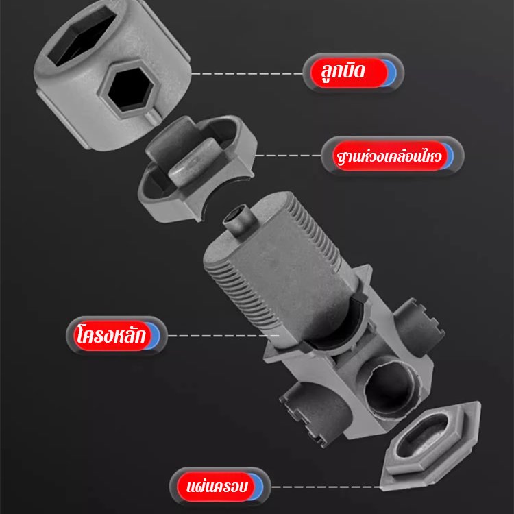 ประแจซ่อมอเนกประสงค์สำหรับห้องครัวและห้องน้ำ