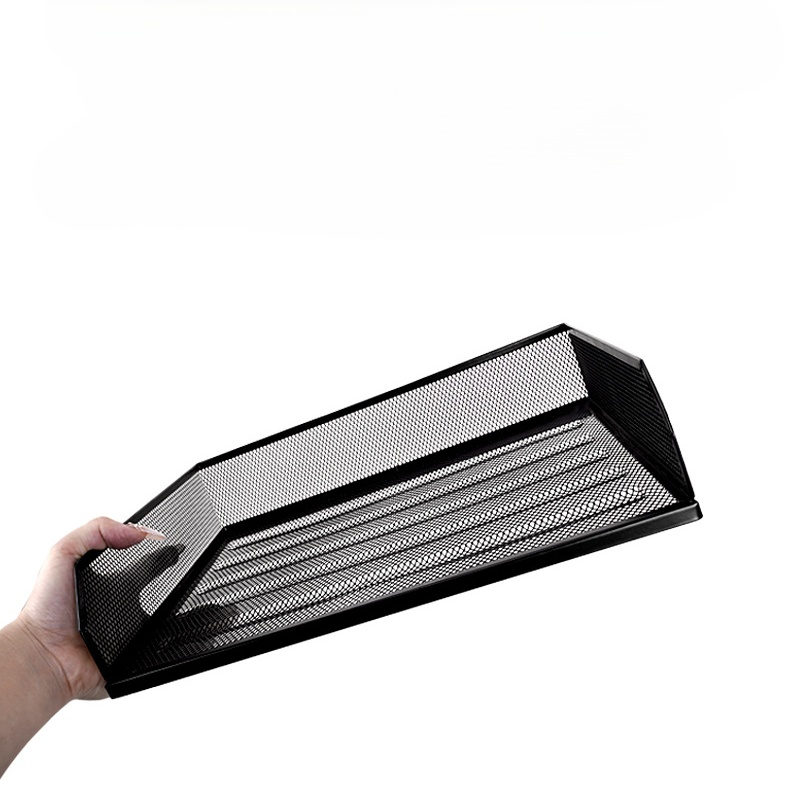 抽拉式金屬文件收納盤