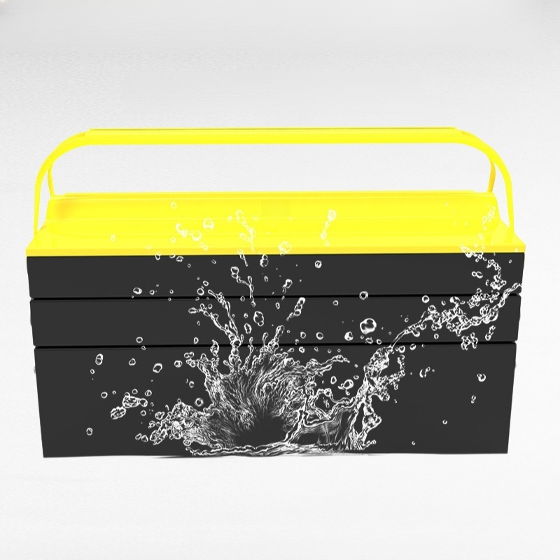 ポータブル折りたたみ式ハードウェアツールボックス